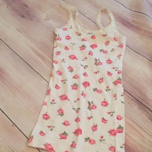 Abercrombie & Fitch Pink Floral Tank Top